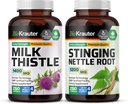 BIO KRAUTER 牛奶瓶 250盖 和 Stinging Nettle 250盖