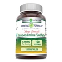 美国制造的Glucosamine Sulfate 1000 mg Capsules 补充 QQ 非GMO QQ Gluten Free QQ(不好吃)