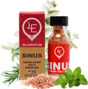 4 Elementum Sinus Himalayan Salt Inhaler - 注入天然Eucalyptus、Peppermint和Rosemary - 支持过敏、寒冷和摄入的救济