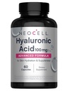 NeoCell Hyaluronic Acid Capsules, 基本润滑剂, 支持组织水分, Gluten Free, 60 Count, 1瓶