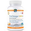 小北欧自然组织ProOmega 2000,草莓火焰 - 60 软宝石 - 1120 mg Omega-3 - Ultra Potent Fish Oil - EPA & DHA - 促进脑,心脏,和免疫健康 - 非GMO - 30 服务