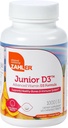 Zahler Junior D3 Chewble 1000IU,儿童维生素D,儿童维生素D Great Tasting Chewble 维生素D,儿童维生素D3 1000IU,认证科舍尔,240 Chewble 片