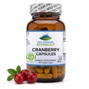 纯山地植物学 Cranberry Pills Kosher Vegan Capsules 配有400mg Cranberry 集中抽取补编