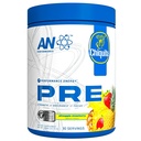 AN 男子和女子的表演预研粉补充剂 + 能量饮料混合剂 300mg Cafeine + Beta Alanine + Citrulline + 第三方测试 → 草莓菠萝 + 30 服务