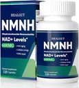 NMNH 替代品 NAD+ 支持: 600mg NMNH 补编,120 NMNHH Capsules