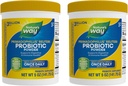 自然之路 Primadophilus Reuteri Probiotic Powder, 支持消化和免疫健康*, 多轨配方, 配有 Prebiotics, 3亿活文化, 5 Oz(包装 May Vary) - 2 Pack