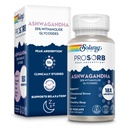 SOLARAY Ashwagandha Capsules 18X 吸收 - Ashwagandha Root和叶片 240 mg - 偶尔减轻压力和木质支持补编 - Vegan, 60天保障 - 30名服务员, 30名Veg Caps