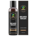 XIKEZAN Beard Wash Shampoo w/Natural Biotin Argan & Jojoba Oils 深层清洁 柔软加固 圣诞盛装 Stuffers 父亲日礼物给男人 He Dad 男朋友