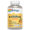 SOLARAY 维生素 B- Complex 250mg 天然橙色Flavor → 健康头发,皮肤,免疫功能和代谢学支持 → 实验室验证 → 50 Chewables