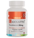 WellNESS EXTRACT Eannatto Tocotrienols Deltagold Vitamin E 补充软胶,Tocopherol Free,支持免疫健康,非GMO,Gluten Free & Antioxidants(50MG 30 Softgels).