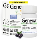 Genexa过敏症护理 \ 成人无毒品、非疲劳过敏症和消毒剂救济 \ 维冈和N-GMO \ 霍莫病性过敏症救济 清洁 有机 Acai Berry Flavor 180 化学药片