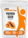 Bulk Assupports.com 木瓜种子粉 - Carica Papaya种子,营养补充品,用于消化和古特支持 - Gluten Free,每服500毫克,100g(3.5 oz)(包1)