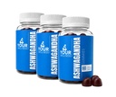 Ashwagandha Gummys Mixed Berry KSM-66,狮子的马恩,维生素-D,Non-GMO,Gluten-Free,Gelatin Free & Kosher(180 Counter (Pack of 3)).