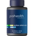 ProHealth Alpha Lipoic Acid High Potency 1000mg 推广代谢,年轻外观皮肤和细胞能量. 对抗法蒂格和脑雾,保护心,脑,肝健康. 30人提供服务。