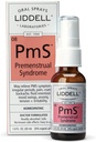 Liddell PMS - 天然的Homopathic 口腔喷洒 - 可能帮助解决与时段肌肉不适,Mood Swings,和背部不适相关的问题 - 1.0 f. Oz.