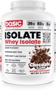 Basic Whey 蛋白质隔离,26g 蛋白质,0g 脂肪,无胶质,RBST 无胶质,快速吸收,120卡罗里(5英镑,巧克力)