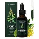 Betterbrand Mullein Drops for Lung Detox - Mullein Leaf Tincure with Chlorophyll - 帮助支持呼吸卫生,无酒精,1个月供应 - 60毫升