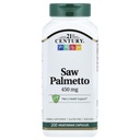 21世纪Saw Palmetto,450毫克,200枚蔬菜卡普尔