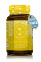 圣巴西尔·卡普苏莱斯 - USDA 有机维生素B6 高强度维生素B6和2.5% Ursolic Acid Tulsi 圣巴西尔·卡普苏莱斯 - 圣巴西尔摘录 15:1 草药补充 QQ 60 维冈药丸