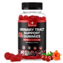 Potent Cranberry Gummys 1500mg with D Mannose - 女性和男性的尿道切除健康, Urinary Flush & Bladder 快速动作支持补充品 Hibiscus Powder, 60 Counter