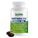 活性生活方式 南极磷脂油补充剂 高吸收环保局 DHA Astaxanthin & Phospolipid,Red Krill, GMO Free, Gluten Free, Soy Free, Dairy Free, Lab Tested, Made in USA