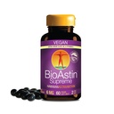Nutrex Hawaii BioAstin Supreme Hawaiian Astaxanthin - 6mg, 60 Softgels - Farm-Direct Premium 抗氧化剂补充剂,用于眼、皮肤、联合和免疫系统健康* - 与外维尔京橄榄油混合