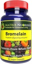 BROMELAIN - 极具潜力,100%有机,蛋白质扩散酶!改进文摘 - Vegan Capsules (60ct)