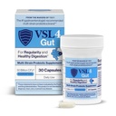 VSL4® Gut Daily Probiotics for Gut Health - 30B CFUs, 向女性和男性提供多轨消化支持,促进Gut平衡与规律性,强性,大陆架-稳定Probiotic 补充,30 Capsules