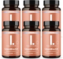 LeanBiome, 9-Strain Probiotic Formula, 支持平衡的 Gut 微生物群, 强大的 Gut Probiotics with Greenselect Phytosome - 60 Capsules, 6 Pack