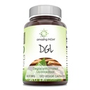 神奇的印度 DGL 500 mg 120 Veggie Capsules 补充 QQ 非GMO QQ Gluten Free