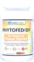 Wonder Laboratories Phytofed-DF 全自然鼻部救助和解剖剂,250块平板电脑
