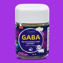 1瓶GABA Gummys Gummys Sleep Calm Gummys No Melatinin 配有L Theanine, 5-HTP, 维生素D3, 压力救济, 和平休息, 放松支持补充, 蓝莓, 60 Gummys, 服务30天