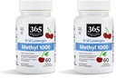 全食品市场,Methy B-12 Lozenges 1000mcg,樱桃火焰,60 cm(包装2)