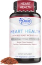 纯天然红酵母大米加CoQ10 男女补充,200mg Vegan Omega 3 Per Service, Gluten-Free 非GMO, 120 Capsules