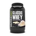 NutraBio Classic Whey蛋白粉 - 25G of Protein Per Scoop - Full-Spectrum 氨基酸简介 - 无充料,人工颜色,防腐剂 - 低甘油指数 - Creamy Vanilla, 2英镑