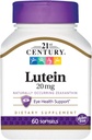 21世纪Lutein 20毫克软胶 - 60厘米,包装3