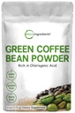 纯绿色咖啡豆提取器, 4 Ounce, Filler Free with Natural Cafeine, 绿色咖啡豆脂肪燃烧补充剂, 含50%的氯化酸, 支持代谢和体重管理, Vegan 友好