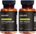 耐力产品 共酶 Q10 无水晶(120软胶) B3 Plain Niacin