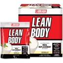 精益体 MRP 全合一 香草 Meal Explain Shake, 40g 蛋白质, Whey Blend, 8g 健康脂肪 Emma's & Fiber, 22 维生素和矿物, 无人工颜色, Gluten Free, (20包)