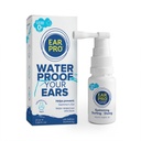 EarPro 自然游泳者耳喷(20ml) – 游泳、冲浪或潜水前的屏蔽水 – 替换耳塞 – 安全且易防困水 – 1 pack,最多200 喷泉