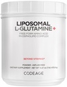 编码 Liposomal L-Glutamine 粉末 - 高剂量 L-Glutamine 5,000 mg 每服- 3- Month 供应 - Liposomal 交付, 自由型氨基酸, 不受欢迎的Glutamine - 非GMO Gluten- Free - 16.67 oz