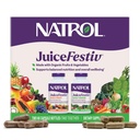 Natrol JuiceFestiv, 维生素和营养与健康补充剂,细胞健康抗氧化剂, 60 Capsules (2-Count),最多30天的供应量