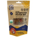 瑜伽超级食品 玛卡蛋白棒加卡奥健康能源 - Raw, Vegan, Gluten Free, Low Glycemic 超级食品 Snack食品棒加植物蛋白,Cocoa Powder & Granola - 4 Bars