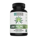 周锯棕榈托男子增产 - Premium Complex, 高级公式, 超强450mg Saw Palmetto Berry Per Capsule - 100 Vegetarian Capsules