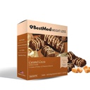 BestMed - 高蛋白营养条 - 低碳,15g蛋白,低糖,高纤维,低卡路里,食品替代条(Caramel Cocoa, 1 box - 7 Count)
