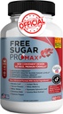 Free Sugar Pro Max All Natural Formula 保持健康水平,最大强度每日公式,血糖健康审查(1包-60盖)