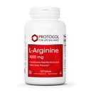 生命平衡议定书 L-Arginine 1000mg - 氨基酸 - Urea Detox - 蛋白质保护 - 120 Veg Caps