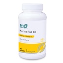 Klaire Labs SFI 健康海洋鱼油 - 超纯300毫克 EPA 和 200毫克 DHA Omega 3 无鱼味的鱼油,无胆固醇和无胶(100软胶)