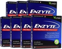 Enzyte® 天然雄性增强包 质量和Stamina 与亚洲 Ginseng, Ginkgo Biloba, 葡萄种子提取, Horny Goat Weed - 7 Pack Bundle