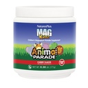 NatusPlus动物游行 MagKidz, Cherry Flavor - 0.38 lb - 儿童镁粉补充剂 - Bone & Muscle健康支持 - Gluten Free, Sugar Free - 45 services